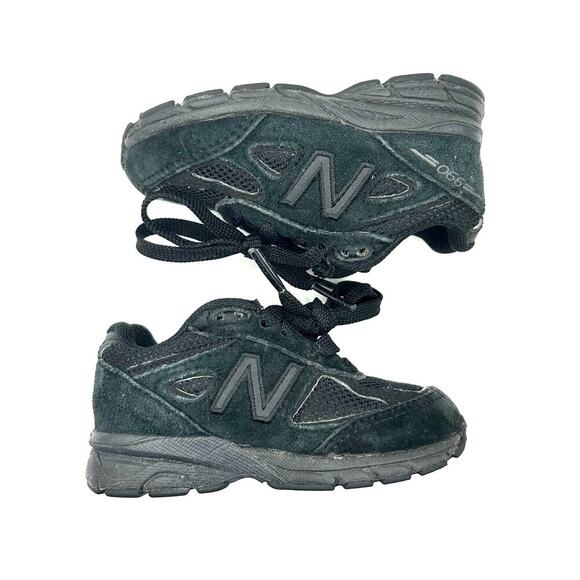 New Balance Other - Rare 990 New Balance Size 4 (Toddler) Black Sneakers KJ990TBI, VGUC (SH-1015)